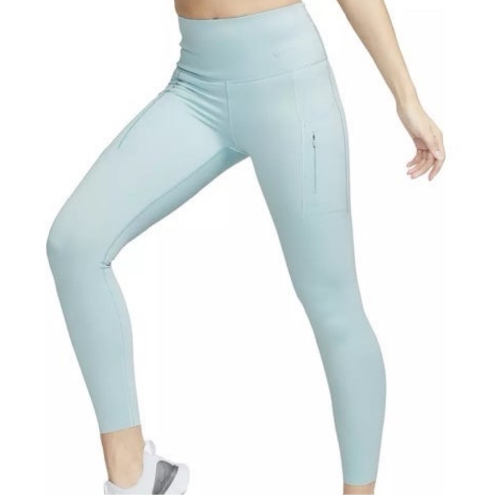 Large Nike Women's Go Firm-Support High-Waisted 7/8 Leggings
